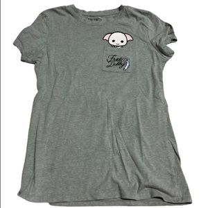 Harry Potter Free Dobby Pocket Womens Tee - BoxLunch Exclusive